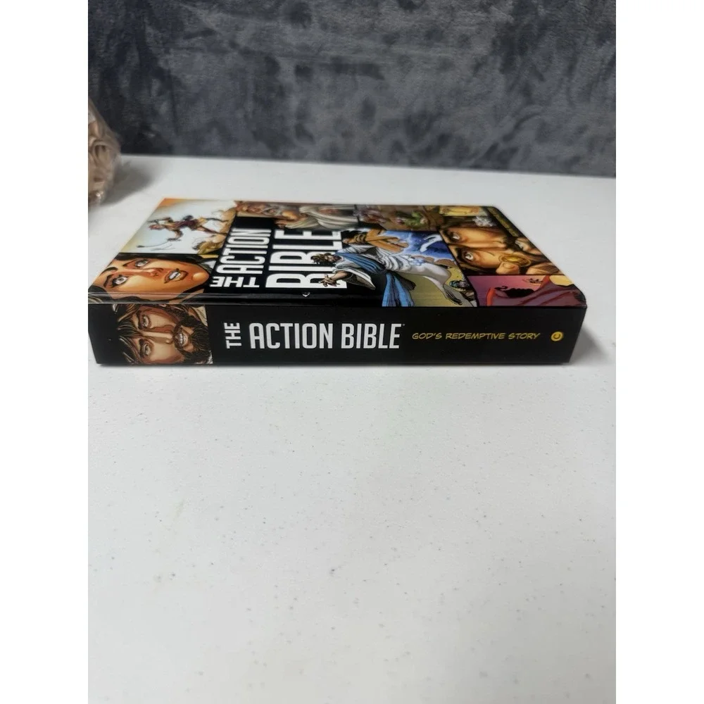 The Action Bible: God's Redemptive Story by Sergio Cariello First Edition 2020